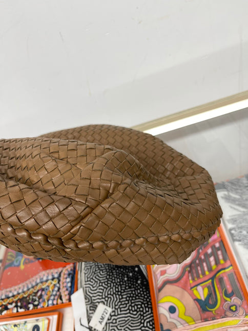 Bottega Veneta Belly Hobo Milk Chocolate Brown Maxi 50cm Intrecciato Leather