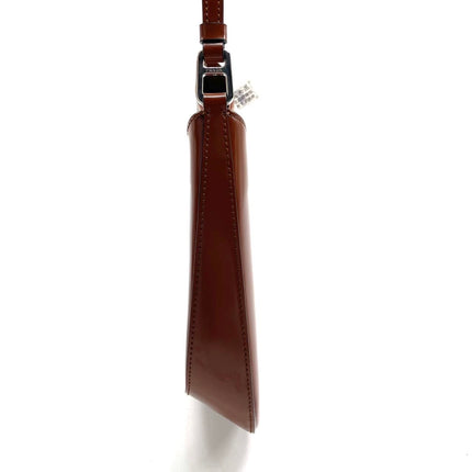 Prada Cleo Caramel Brown Leather Shoulder Bag