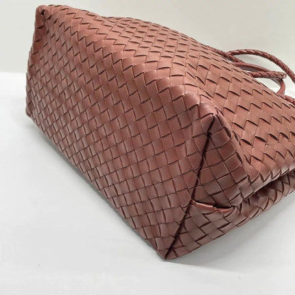 Bottega Veneta Andiamo Large Milk Chocolate Brown Handbag