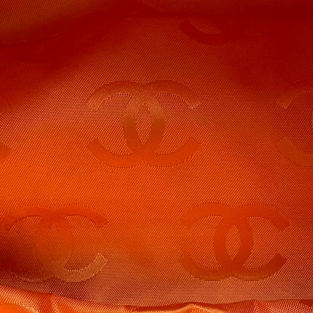 Chanel Cambon Multi-pocket Ligne Reporter Bag Large White Calfskin Leather