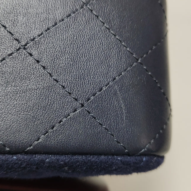 Chanel Medium Classic Double Flap Bag Métiers d'Art Paris-Hamburg 2018 Wool Nautical Charms