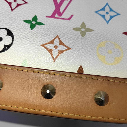 Louis Vuitton x Takashi Murakami Alma Small White Multicolor