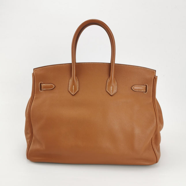 Hermes Birkin 35 Swift 37 Gold Palladium Hardware 2010