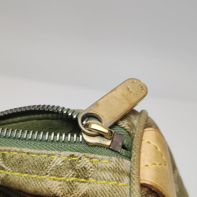Louis Vuitton Green Denim Neo Speedy Boston Bag