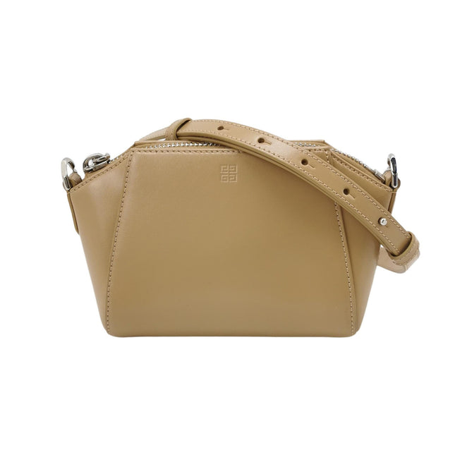 Givenchy Antigona Nano Beige Calf Leather Crossbody Bag-Luxbags