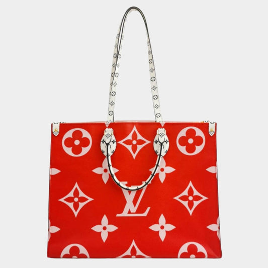 Louis Vuitton OnTheGo Multicolor Monogram Giant Canvas GM Tote Bag-Luxbags