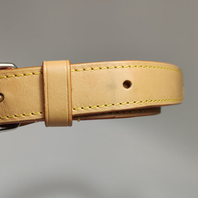 Louis Vuitton Soft Trunk Silver Patent Leather Monogram Crossbody Bag