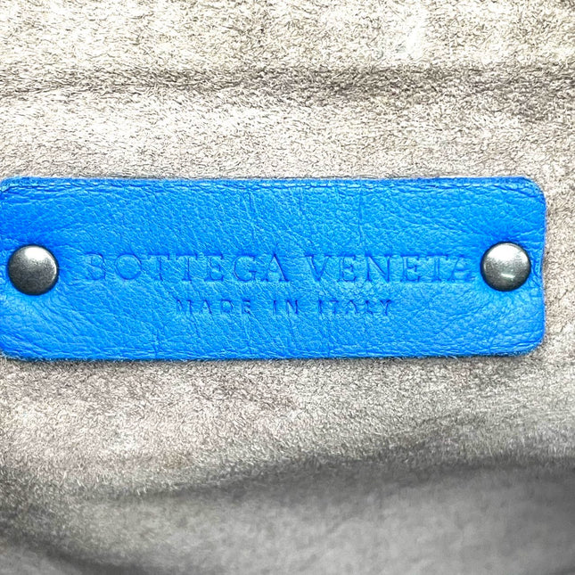 Bottega Veneta Hobo Bag Lambskin leather Royal Blue Medium 45cm