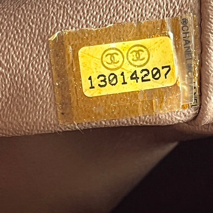 Chanel Classic Flap Jumbo 2009 Coffee Brown Caviar Leather Single Flap Silver Hardware