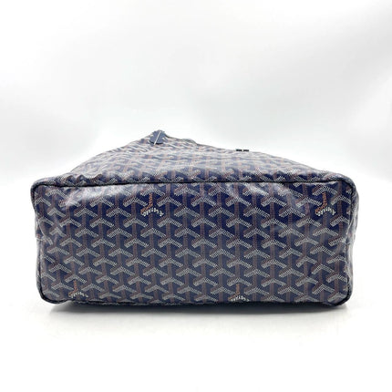 Sold Goyard Saint Louis PM Tote Medium Navy