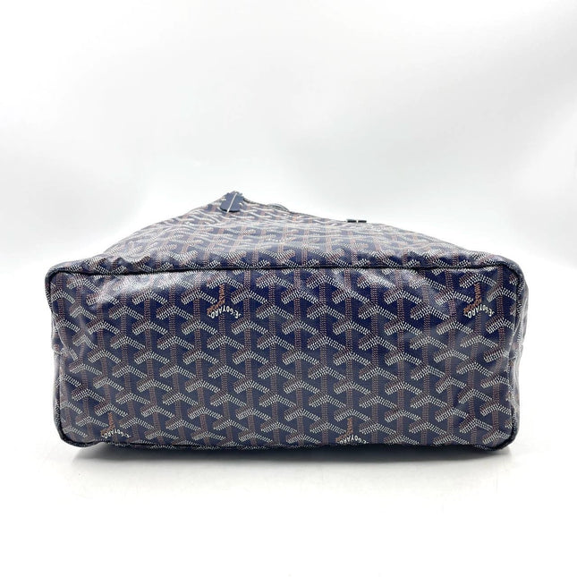 Sold Goyard Saint Louis PM Tote Medium Navy