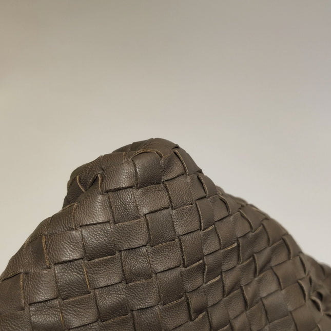 Bottega Veneta Maxi Convertible Tote Dark Chocolate Brown Leather 50cm
