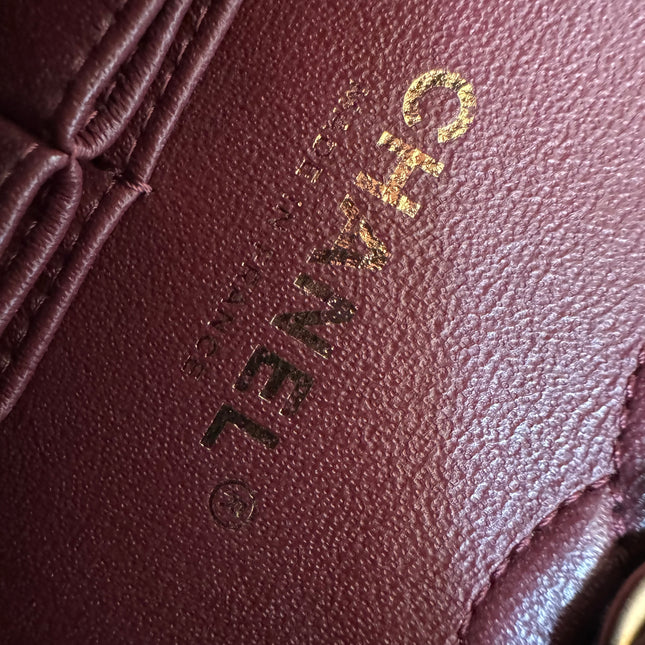 Chanel Medium Classic Double Flap Bag Métiers d'Art Paris-Hamburg 2018 Wool Nautical Charms