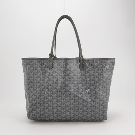 Goyard Saint Louis PM Tote 2018 Medium Grey Goyardine Canvas