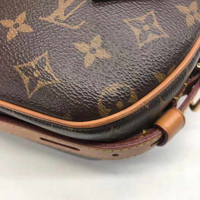 Louis Vuitton Boîte Chapeau Souple Leather MM Crossbody Bag