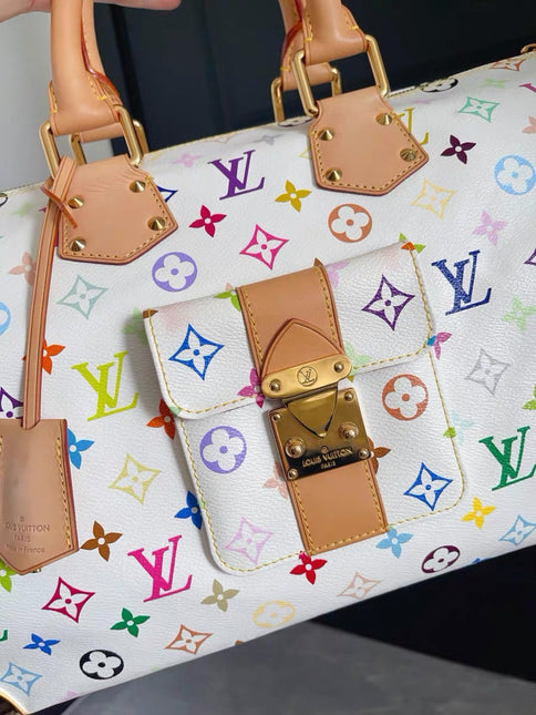 Louis Vuitton x Takashi Murakami Speedy 40 White Multicolor