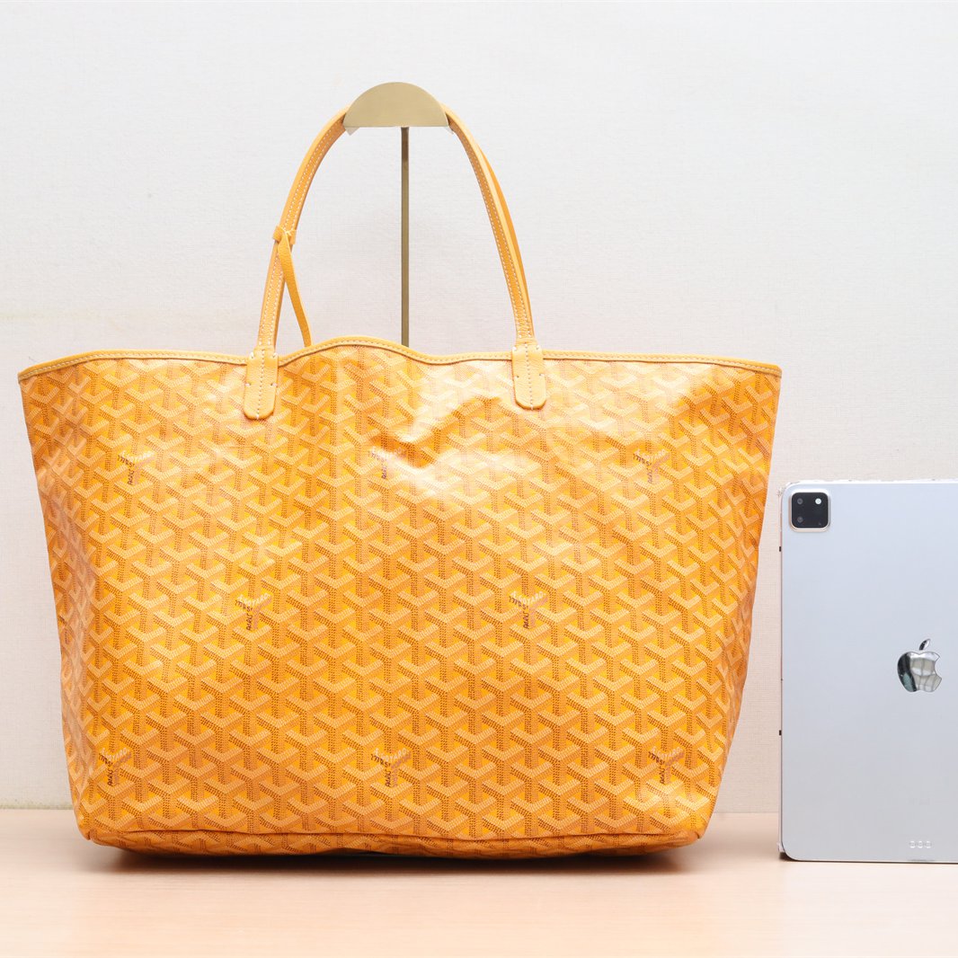 Goyard Saint Louis GM Large Tote Yellow 2019