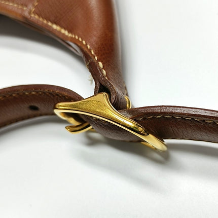 Hermès Trim 31 Gold Brown Epsom Leather Shoulder Bag