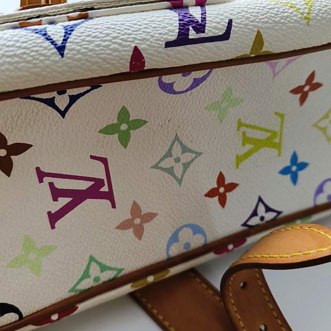 Louis Vuitton x Takashi Murakami Lodge Large White Multicolor