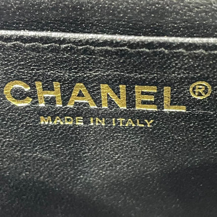 Chanel Classic Flap Jumbo 2009 Black Caviar Leather Single Flap Gold Hardware