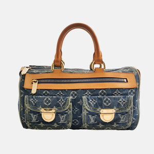 Louis Vuitton Denim Neo Speedy Boston Bag