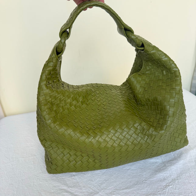 Bottega Veneta Shoulder Bag Avocado Green 38cm