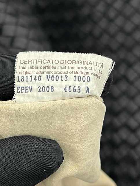 Bottega Veneta Veneta Hobo Maxi Black Leather 52cm