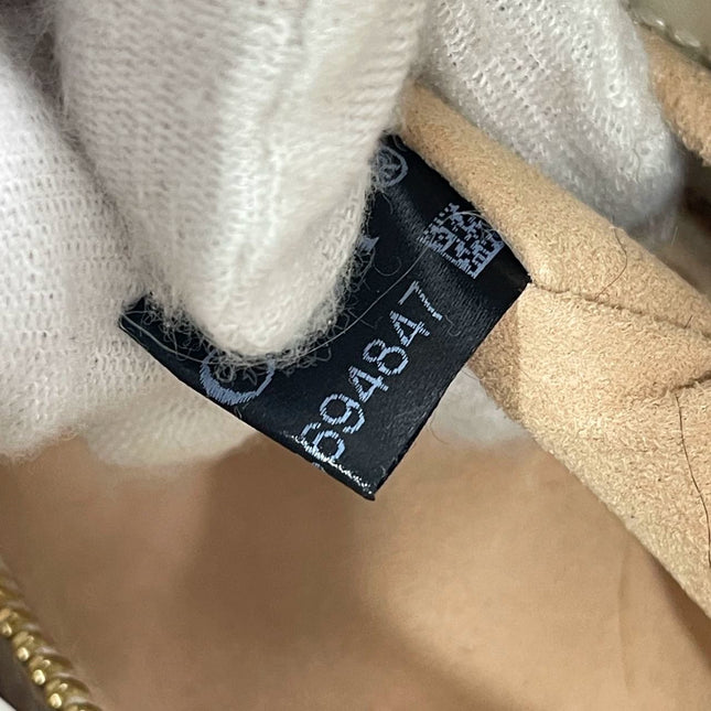 Gucci Jackie 1961 Small White Leather Bag with Adjustable Strap