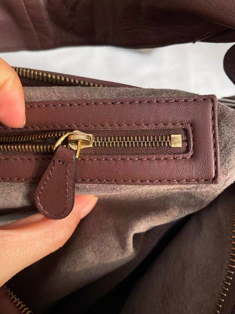 Bottega Veneta Hobo Maxi Chocolate Brown leather 50cm