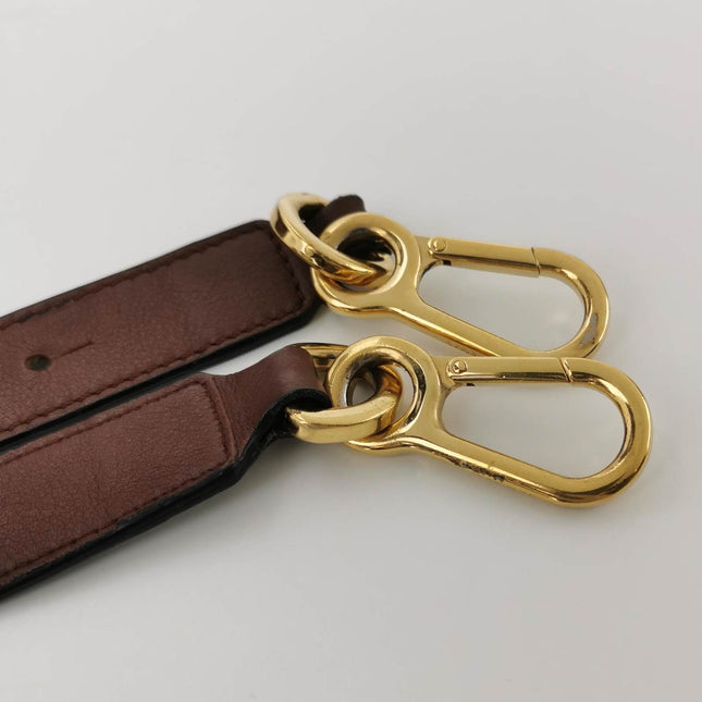 Sold Loewe Puzzle Medium Dark Brown Calfskin leather Bag