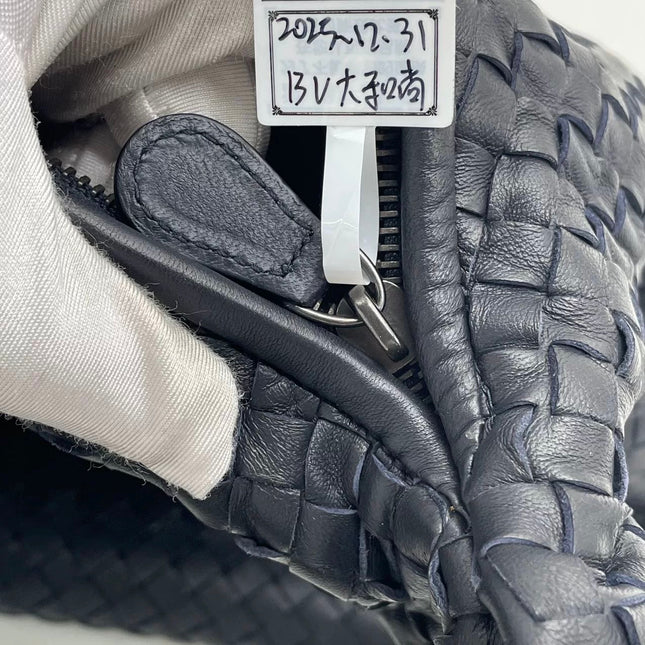 Bottega Veneta Hobo Maxi Midnight Navy Black leather 50cm