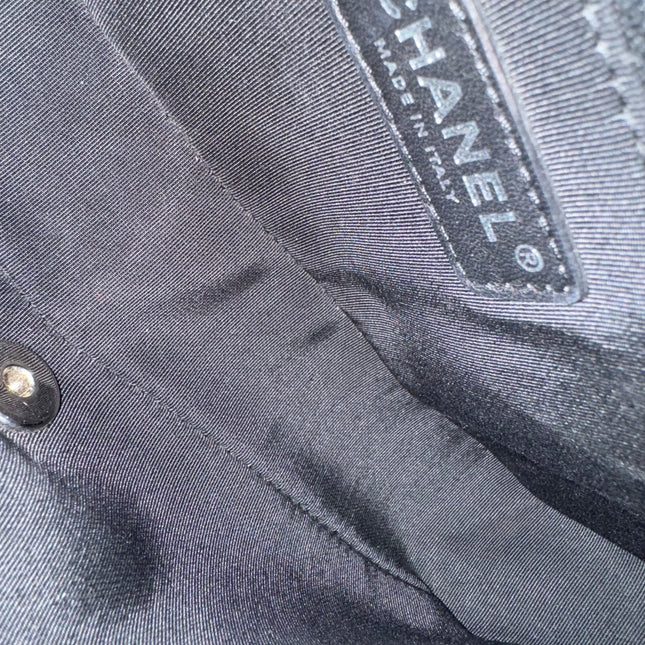 Chanel Timeless Classic Flap Lambskin Plexiglass Quilted Medium Cuba Color Flap Black with Multicolor Trim