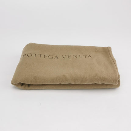 Bottega Veneta Pouch Large Metallic Gold Wrinkled Leather