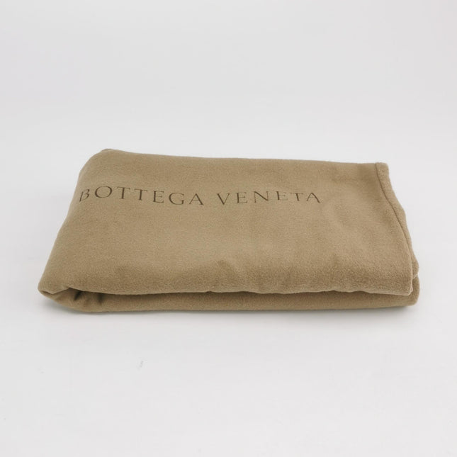 Bottega Veneta Pouch Large Metallic Gold Wrinkled Leather