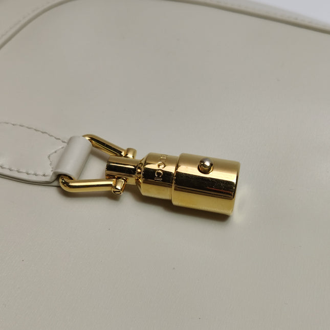 Gucci Jackie 1961 Small Leather Bag White with Strap