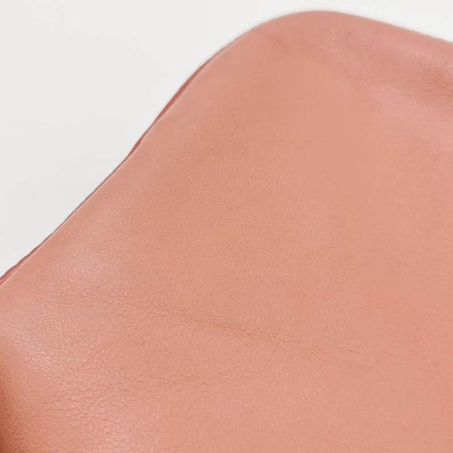 Sold Fendi Baguette Pink Leather with Gold Studded Metal Buckle