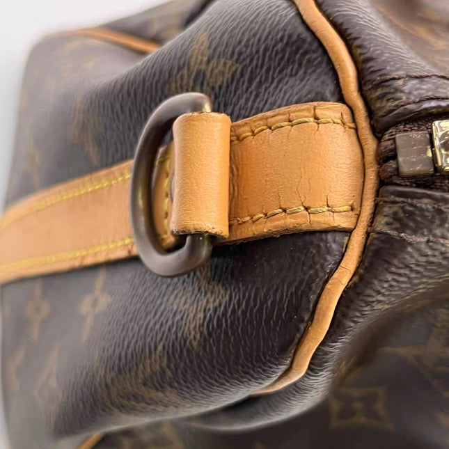 Louis Vuitton Speedy 25 Bandouliere Brown Monogram with Strap