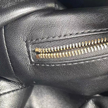 Bottega Veneta Hop Large Stripe Leather Hobo Bag 54cm