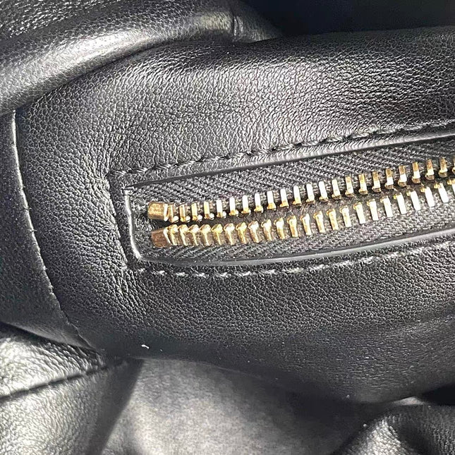 Bottega Veneta Hop Large Stripe Leather Hobo Bag 54cm