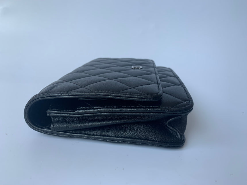 Sold Chanel Wallet On Chains WOC Timeless/ Classic Black