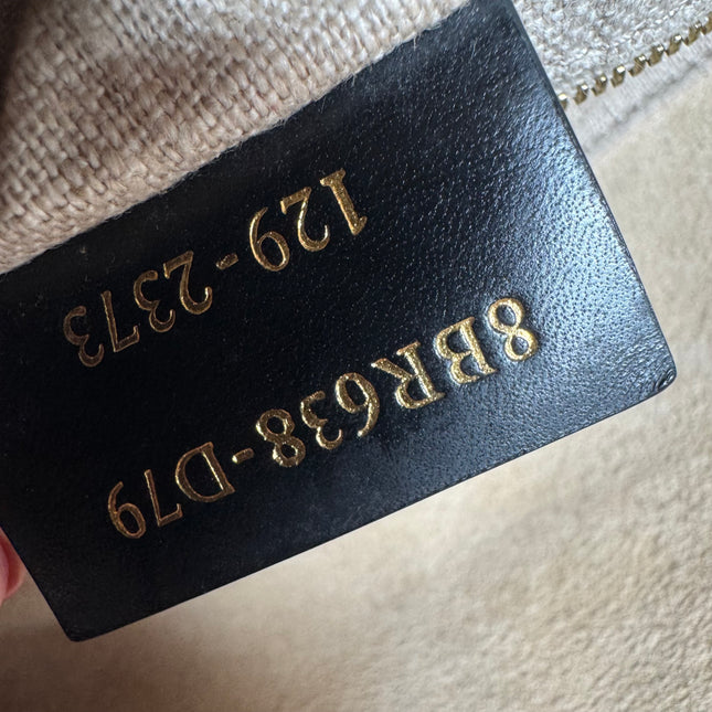 Fendi Mamma Baguette Large Pony hair in Cow Print Black and White