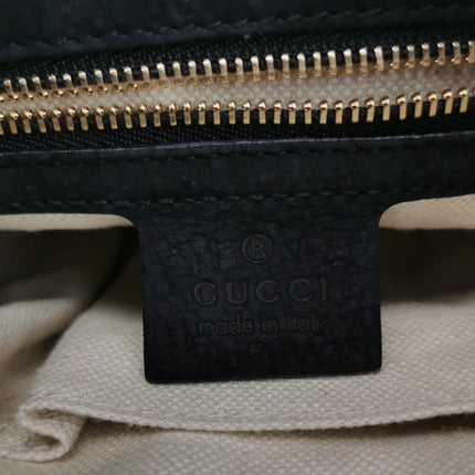 Gucci Jackie 1961 Medium Black Suede Leather Bag
