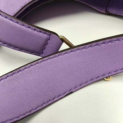 Gucci Jackie 1961 Soft Purple Leather Bag Medium