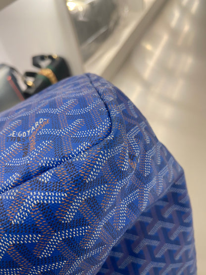 Sold Goyard Saint Louis PM Tote Medium Blue