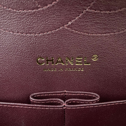 Chanel Classic Flap Jumbo Black Lambskin Leather Double Flap Gold Hardware, 2017-18