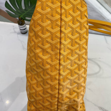Sold Goyard Saint Louis Tote 2014 PM Medium Yellow