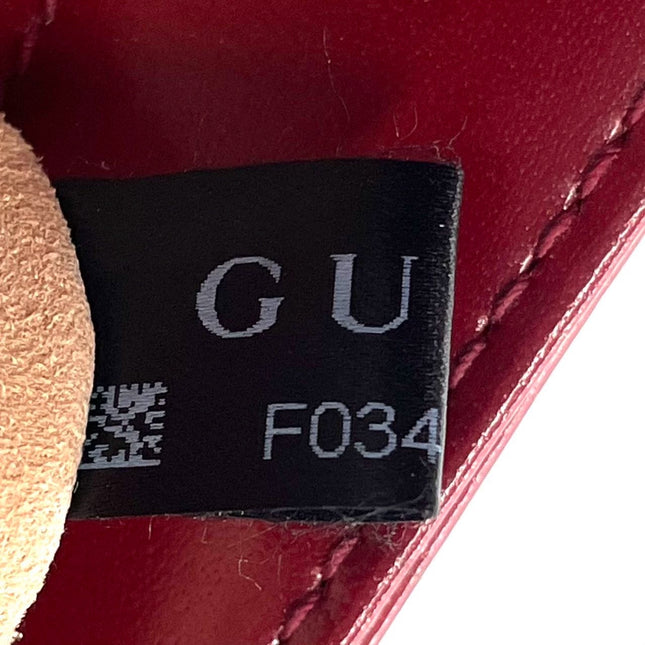 Sold Gucci Jackie 1961 Burgundy Red Leather Bag Small with Adjustable Strap