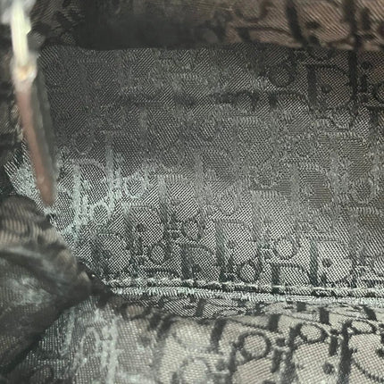 Dior Flight Medium Brown Shearling Leather with Orange Tag Shoulder Bag