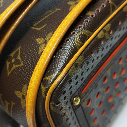 Louis Vuitton Trocadero Monogram Perforation Camera Bag Brown MM95175