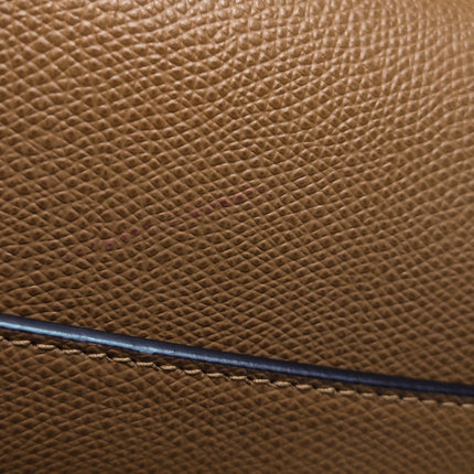 Dior Saddle 2019 Medium Tan Brown Grained Calfskin Leather Bag